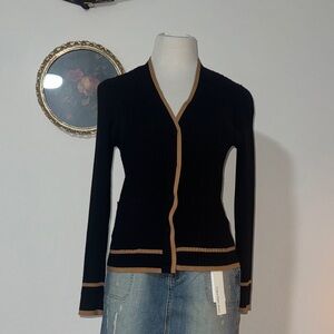 Banana Republic Color Block Cardigan